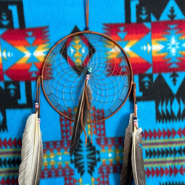 Native American Dreamcatcher Navajo Made 9 inch