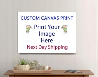 Custom Photo Canvas Print, Gallery Wrapped, Personalized Gift