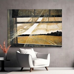 Andrew Wyeth 'Wind From The Sea' Canvas Print - Americana Art Bild 9