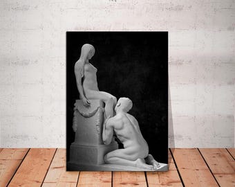 Stephan Sinding Adoration Art: Giclee Canvas Print, Ready to Hang