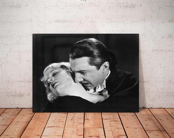 Bela Lugosi Dracula Canvas Art: Classic Universal Horror Movie Poster
