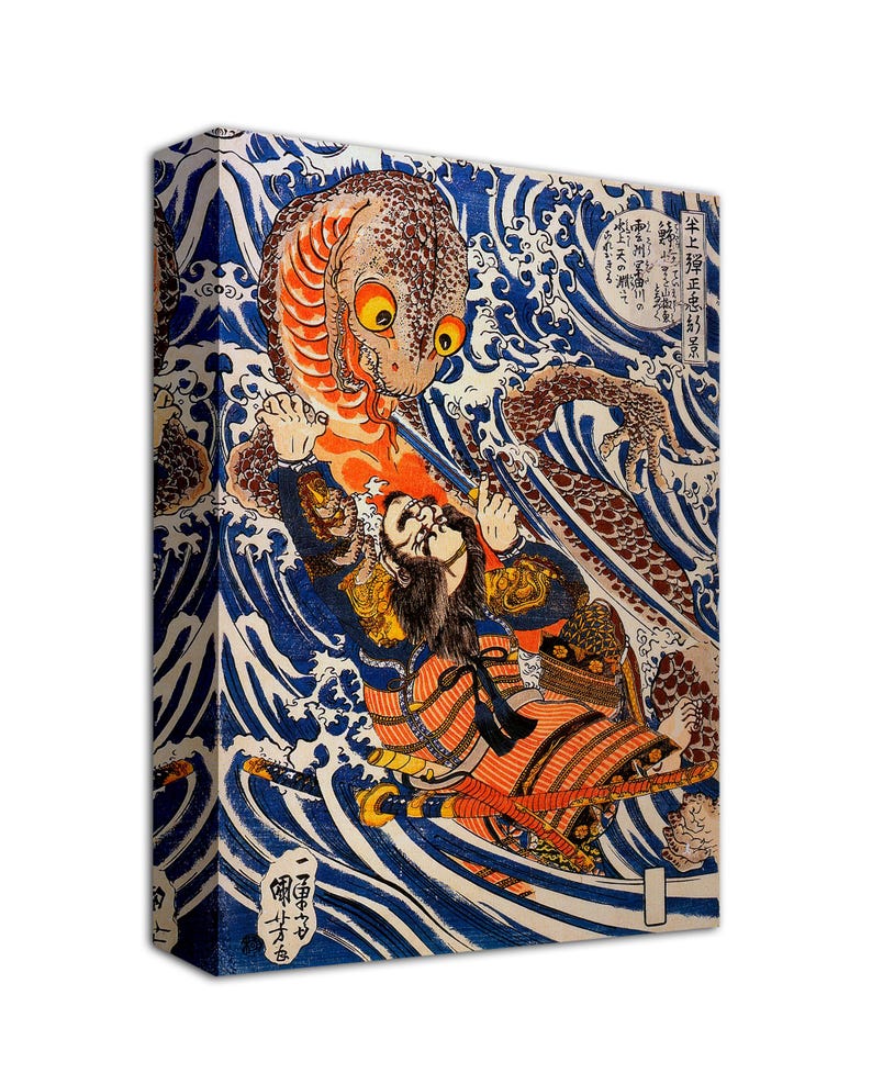 READY to HANG Canvas Japanese Art, Japanese Art Prints, Japanese Art