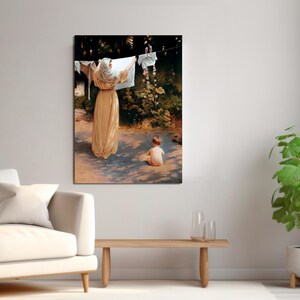 Mary and Jesus Canvas Art: Polish Madonna Religious Painting image 9