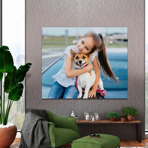 Custom Photo Canvas Print: Personalized Art Gift, Ready to Hang image 9