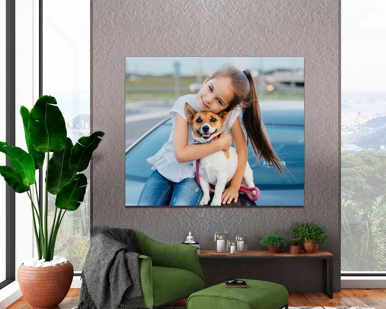 Custom Photo Canvas Print: Personalized Art Gift, Ready to Hang image 9