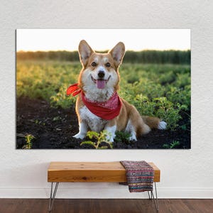 Custom Photo Canvas Print, Gallery Wrapped, Personalized Gift image 9