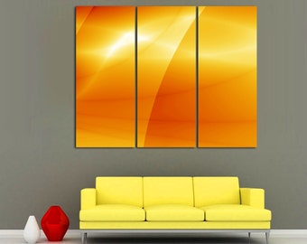 Abstract 3-Panel Canvas Print: Modern Wall Art