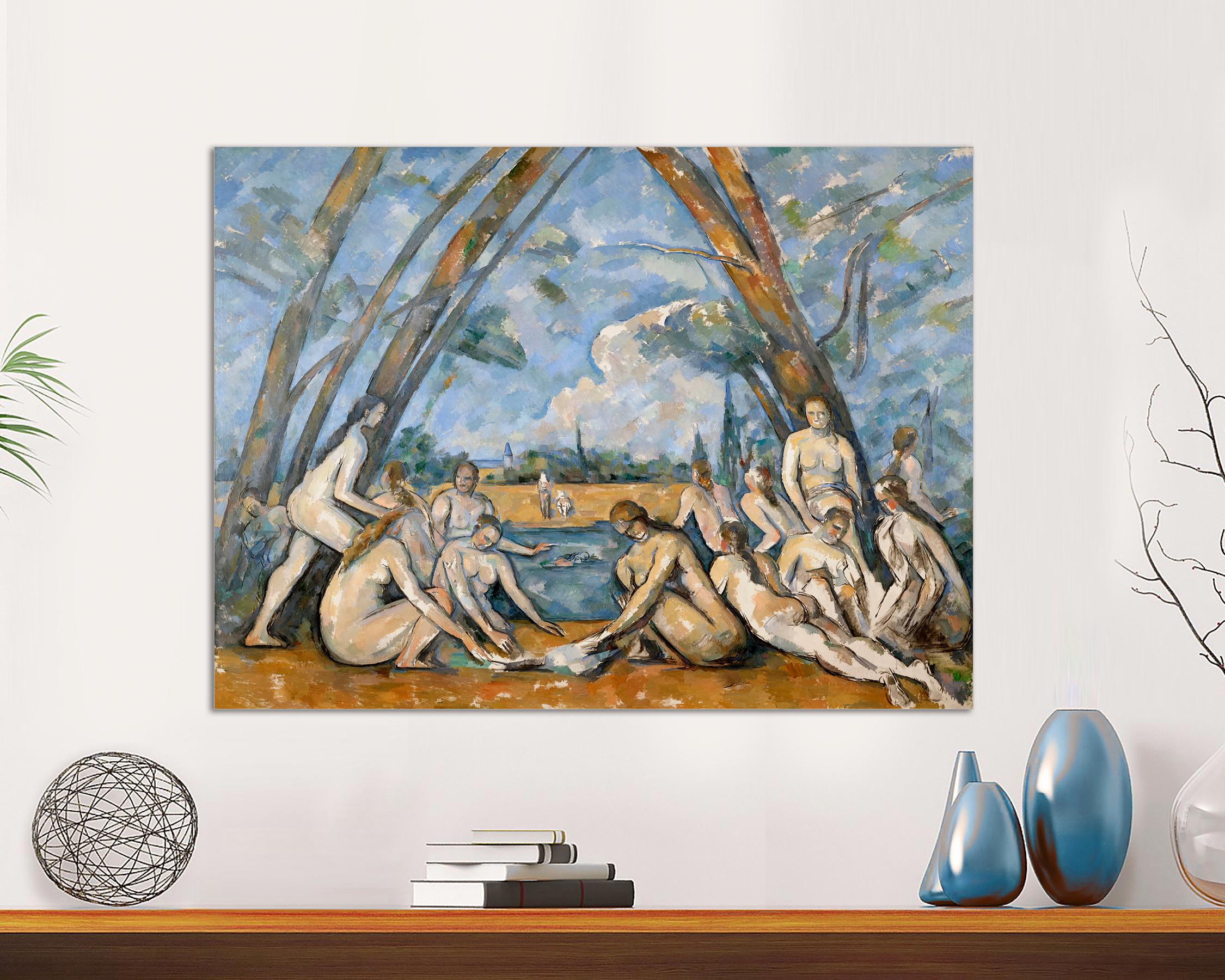 Cézanne's Large Bathers Canvas Print: Ready to Hang Giclée - Etsy