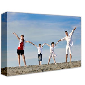Custom Photo Canvas Print, Gallery Wrapped, Personalized Gift image 2