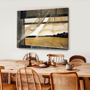 Andrew Wyeth 'Wind From The Sea' Canvas Print - Americana Art Bild 7