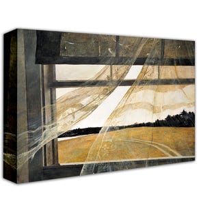 Andrew Wyeth 'Wind From The Sea' Canvas Print - Americana Art Bild 2