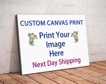 Custom Photo Canvas Print: Gallery Wrapped, Ready to Hang