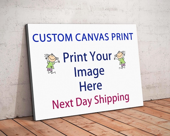 Custom Photo Canvas Print: Gallery Wrapped, Ready to Hang