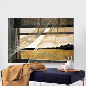 Andrew Wyeth 'Wind From The Sea' Canvas Print - Americana Art Bild 8