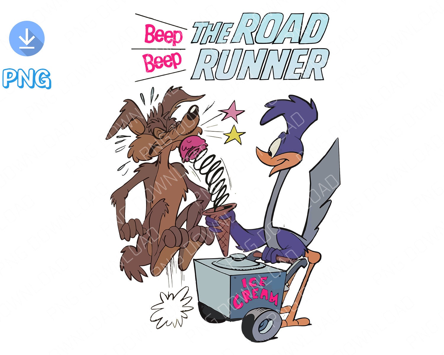 The Road Runner Prints Dowload Png - Etsy