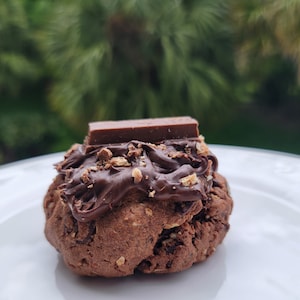 Kit Kat Kekse Rezept. Hausgemachtes Keks-Rezept. NY Styles Kekse. Gefüllte Kekse.