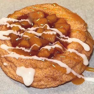 Caramel Apple Snickerdoodle Cookie Recipe - Digital Download | Fall Cookie Recipe | Easy Apple Caramel Dessert | Homemade Bakery Cookie PDF