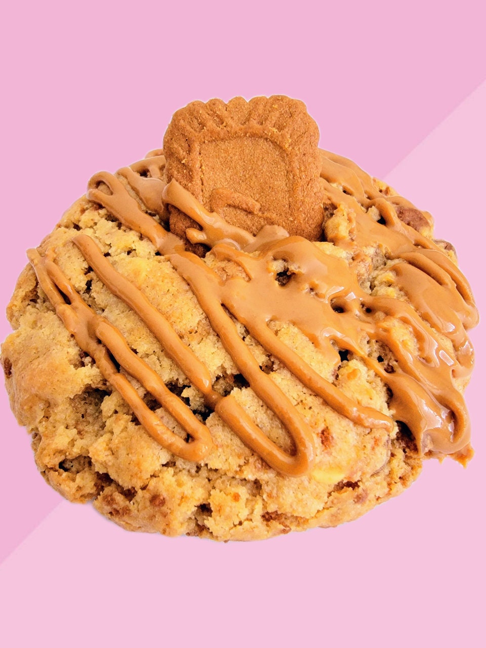 Biscoff Surprise Cookies Recipe, New York Style Cookies. Gourmet Stuffed Cookies. Homemade Cookies.