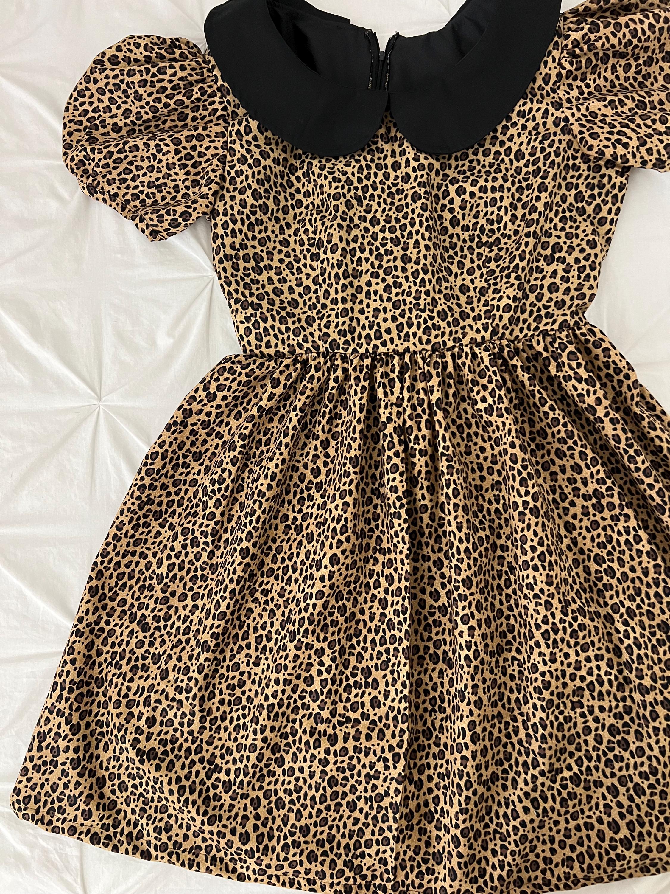 cheetah birthday dress Ashley Lauren 4631 Beaded Cheetah Print Exposed Corset Spaghetti Strap Cocktail Homecoming Dress 0 / Gold