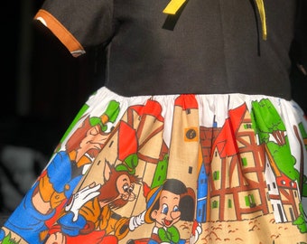 Robe Pinocchio vintage col Claudine