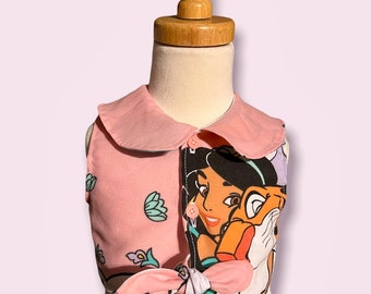 Princess Jasmine and Rajah crop top / Disney shirt / Disney crop top / birthday shirt/ custom shirt / Disney outfit / GIRLS crop top