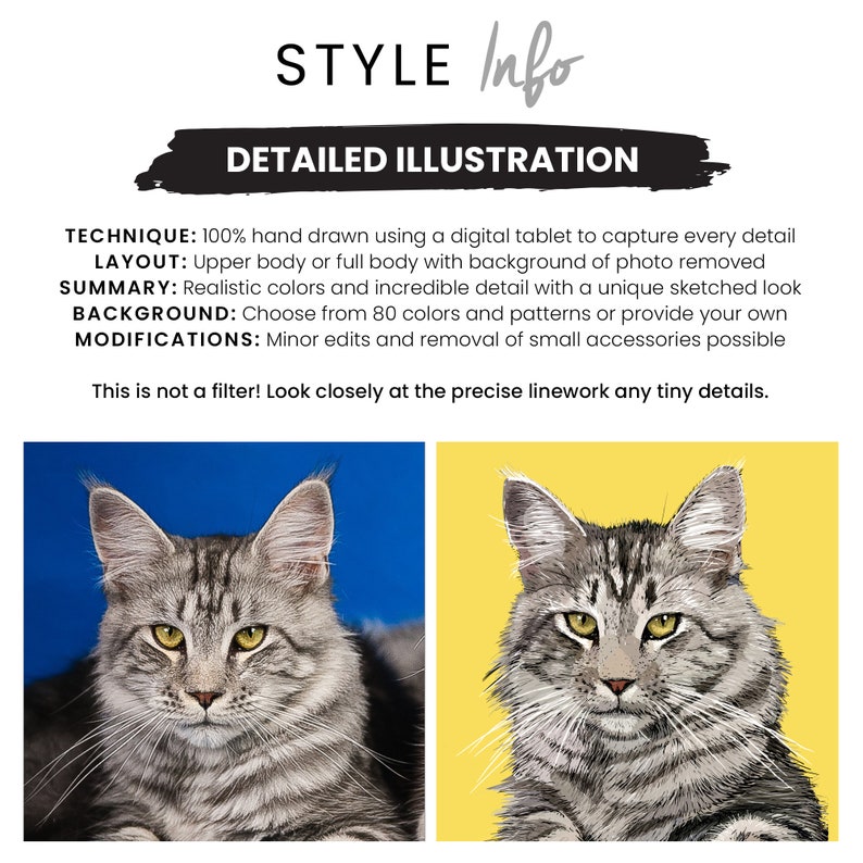 Pet Memorial Print Pet Portrait Large Pet Portrait Multiple Pet Portrait Collage Wall Art Nursery Animals Detailed Illustration Art Print