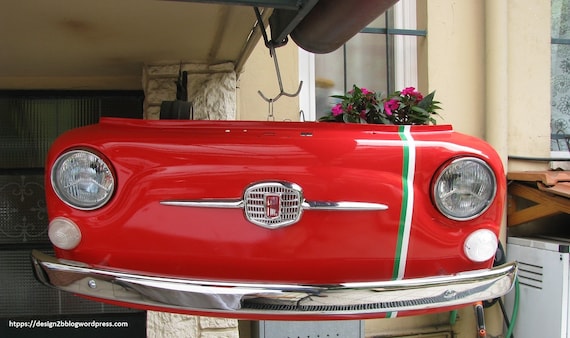 Vintage Fiat 500 Front End Interior Design With LED Lights Etsy