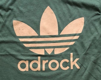 BB Shirt-Adrock-Green & Tan-Adult Uni T Shirt Sizes S M L XL 2X 3X-Military Green T Shirt