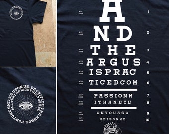 Ween Shirt-The The Argus Eye-Adult Uni T Shirt Sizes S M L XL 2X 3XL 4XL 5XL-Black T Shirt