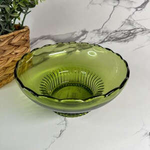 Green Glass Bowl - EO Brody Co M2000, Cleveland USA