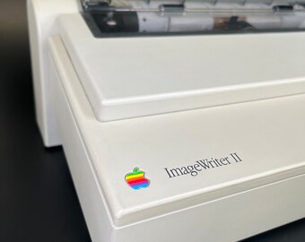 Vintage Apple Printer - Image Writer II Dotmatrix With CORDS