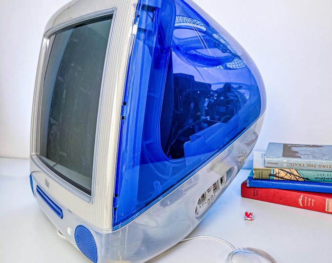 Indigo Imac G3 - Late 90s Vintage Apple Computer - Etsy