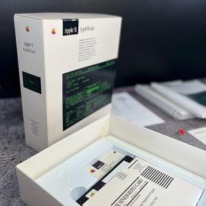 Vintage Software, Retro Apple II, Apple Works Vintage Software - UNTESTED Software for Apple IIe, Apple IIGS, or Apple Iic with a Disk Drive