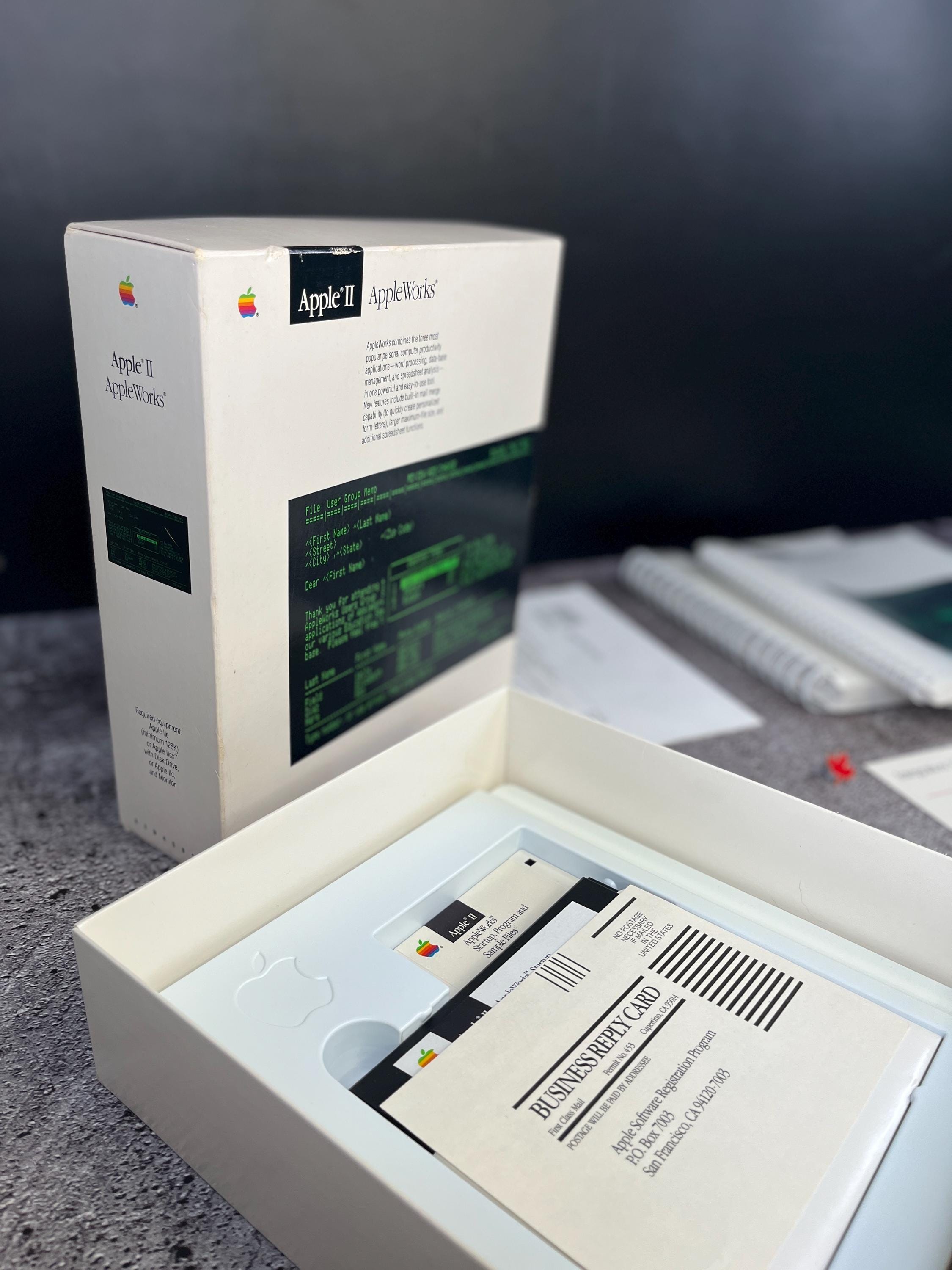 Vintage Software, Retro Apple II, Apple Works Vintage Software