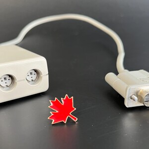 Vintage Apple DB-9 LocalTalk Network Adapter 590-0563-A UNTESTED