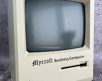 Vintage Apple Macintosh 128K M0001 (1984) – First Mac Computer – Rare Collectible Retro Apple Display – Early GUI Desktop *Untested