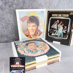 ELVIS Videodisc Collection – 12 Classics incl - Clint Eastwood, Al Pacino, Analog Movie Media for Audiophiles, Collectors & Film Buffs 1970