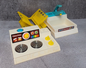 Toy Kitchen Vintage Fisher Fisher Price Sink Toy Fisher Price