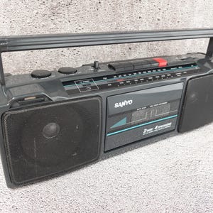 Red Sanyo Radio - Etsy