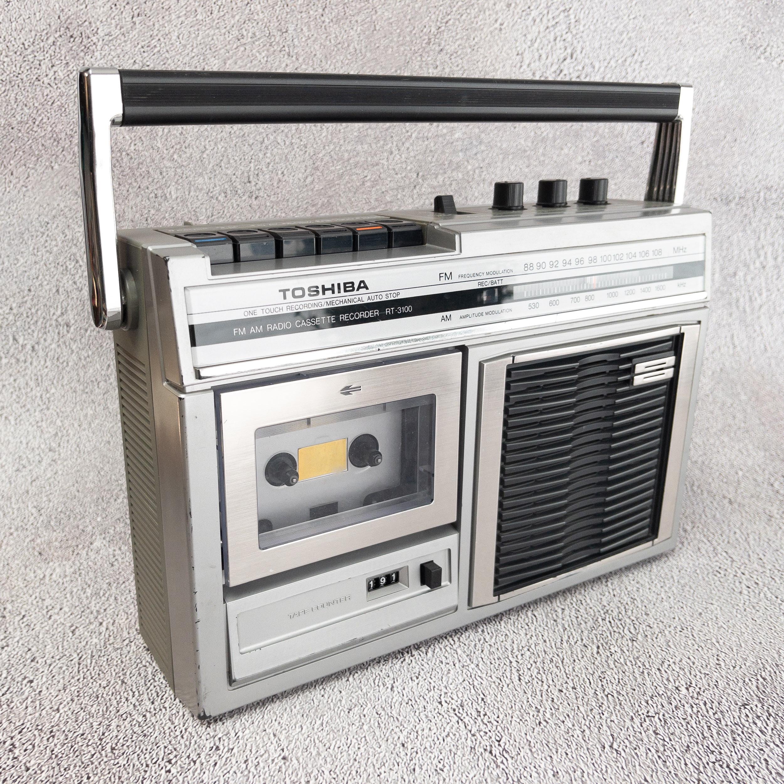Black vintage radio - Etsy 日本