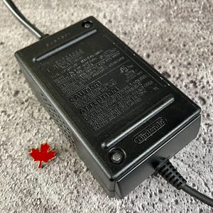 Nintendo Game Cube - Power Supply Adapter - AC 120 V 48W 60Hz, DC 12V 3.25A, Retro Gaming, Old Tech Cords for Old Nintendo **UNTESTED