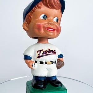 Minnesota Twins Bobblehead – MLB Baseball Collectible Figurine – Vintage Sports Fan Gift – Action Head Souvenir - Collector Memorabilia