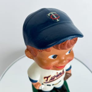 Minnesota Twins Bobblehead – MLB Baseball Collectible Figurine – Vintage Sports Fan Gift – Action Head Souvenir - Collector Memorabilia