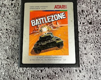 Atari Battlezone Game Cartridge – 1983 Retro Arcade