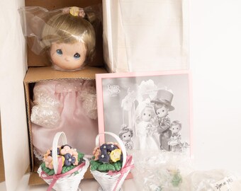 Rare 1988 Precious Moments Flower Girl Doll – BNIB Ashton Drake Collectible