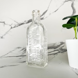 Eclectric Öl Flasche Klarglas