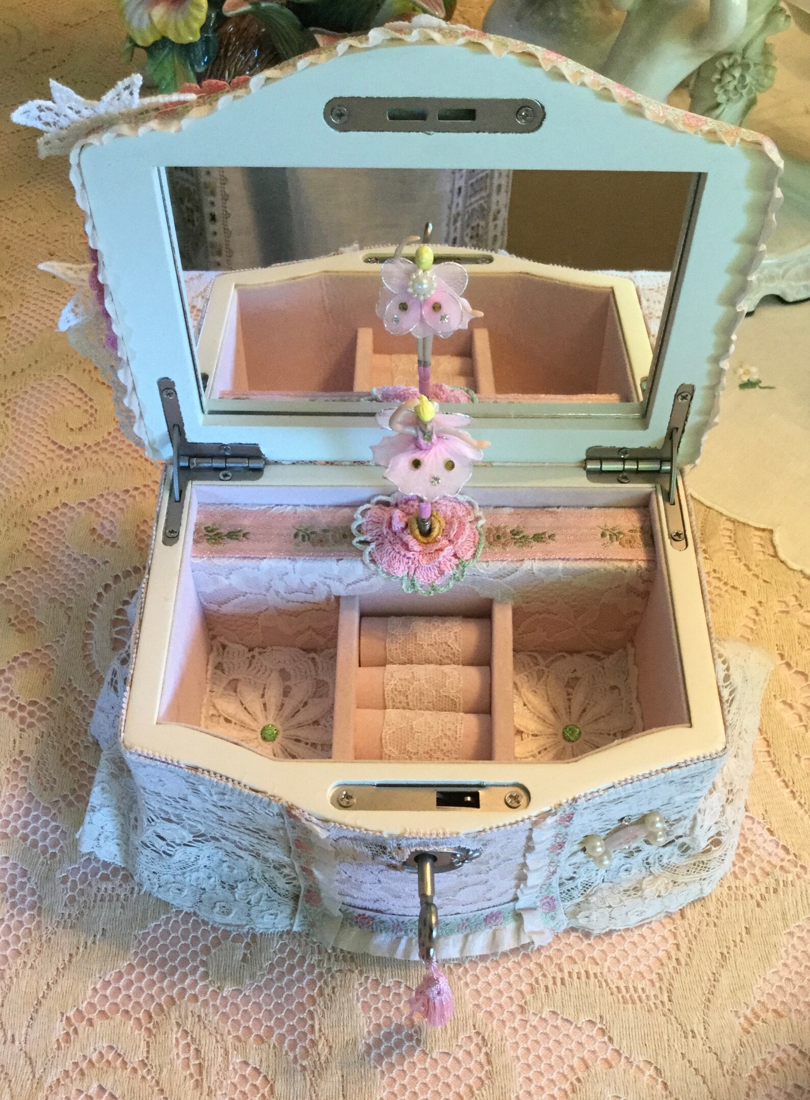 Ballerina Musical Jewelry Boxes CUSTOM ORDER ONLY Vintage Etsy