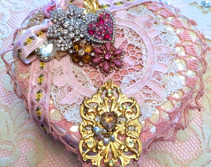 Pink HEART BALLERINA Music Jewelry Box. SOLD Vintage Etsy