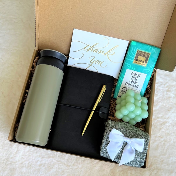 Thank You Gift Box, Workiversary Corporate Gifts, Thank You Gift for Women, Unique Appreciation Gifts for Her, Employee Appreciation Gifts