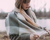 Plaid Blanket Scarf, Blanket Scarf, Tartan Plaid Scarf, Tartan Scarf, Blanket Scarf, Oversized Scarf, Oversized Blanket Scarf, Plaid Scarf
